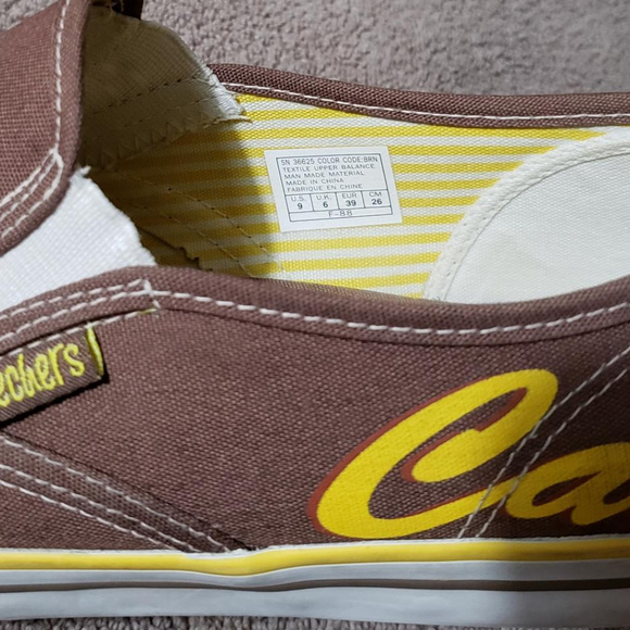 Skechers Womens Cali Canvas Slip On Size 9 - Picture 4 of 6